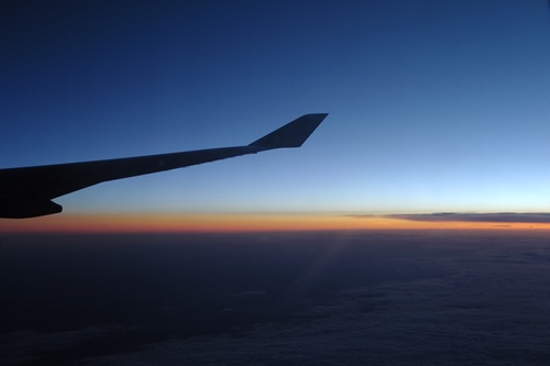 Flug von Darwin nach Singapore